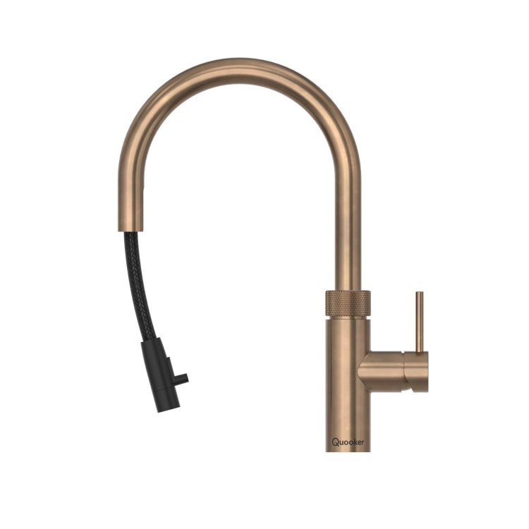 Quooker Flex Instant Boiling Water Tap Brass + Combi+ 7L Boiling Water Tank