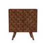 Small Sideboard in Dark Wood with 2 Doors - Freya