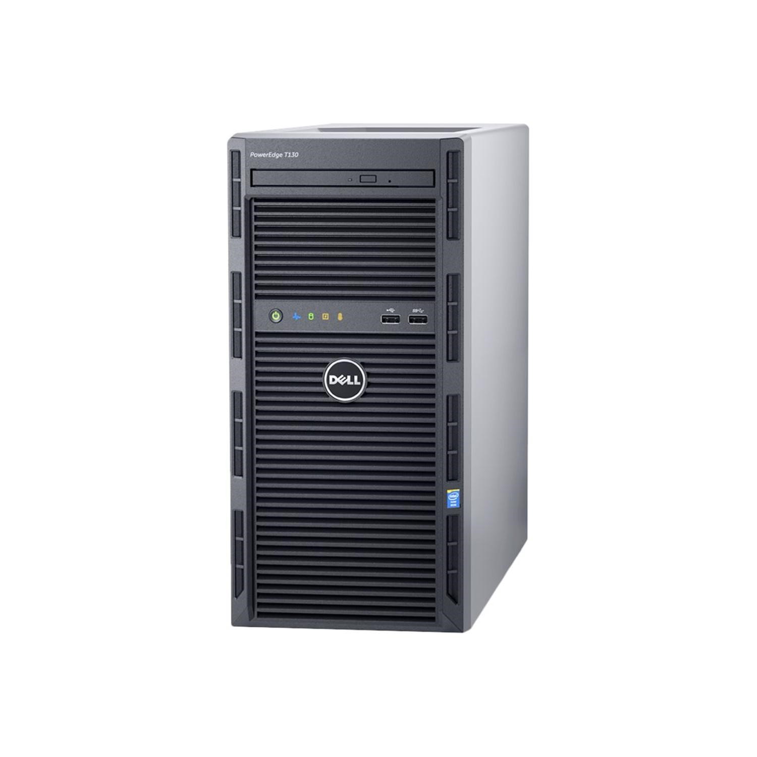 GRADE A1 - Dell Poweredge T130 Xeon E3-1220v6 3.0 GHz - 8GB - 2 x