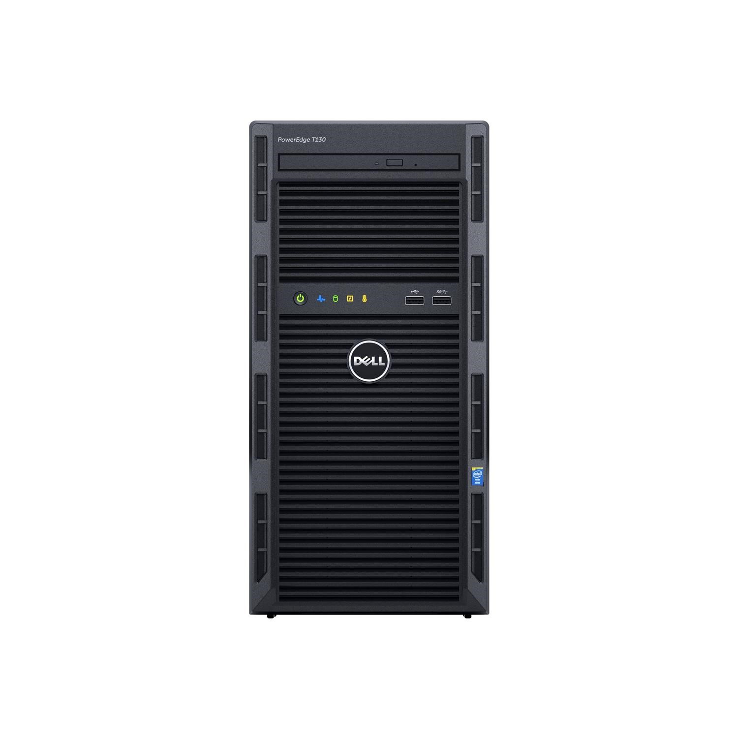 GRADE A1 - Dell Poweredge T130 Xeon E3-1220v6 3.0 GHz - 8GB - 2 x