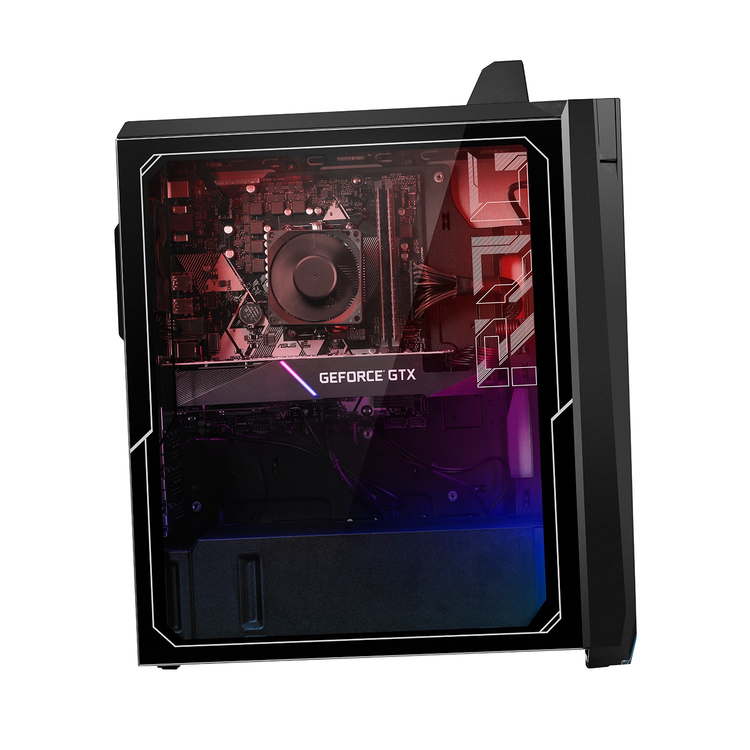 Asus ROG Strix GT15 Tower Core i7 10700KF 16GB 2TB HDD 256GB SSD GeForce RTX 2070 Super Windows 10 Gaming Desktop