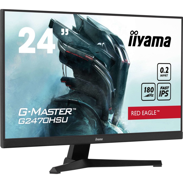 Refurbished iiyama G2470HSU G-Master 24" IPS Full HD 180Hz 0.2ms Gaming Monitor