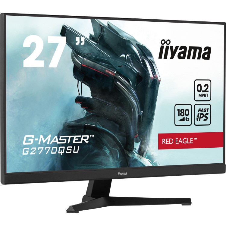 iiyama G-Master G2770QSU 27" IPS WQHD 180Hz 0.2ms Gaming Monitor