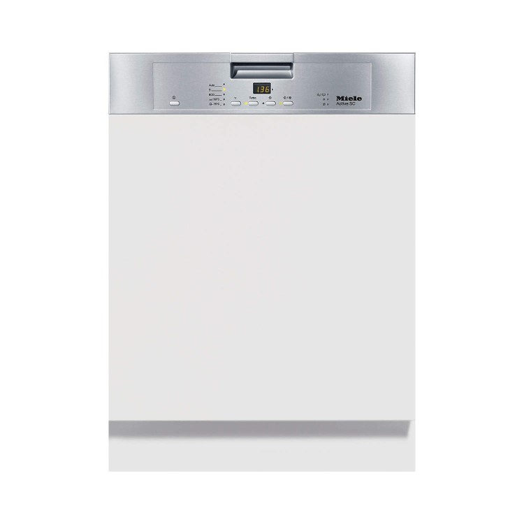 Miele G4203SCiclst 14 Place Semi-integrated Dishwasher With Cutlery Tray CleanSteel