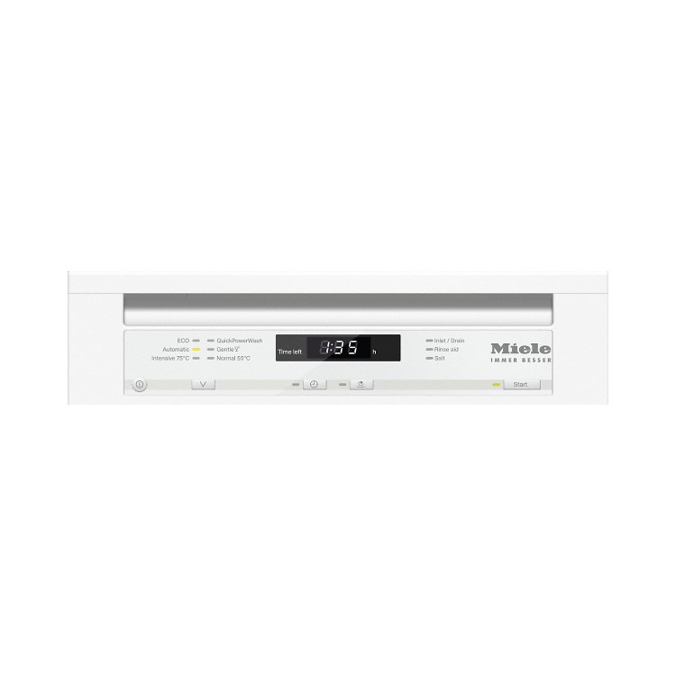 Miele G4720SCi 9 Place Slimline Semi-integrated Dishwasher - White