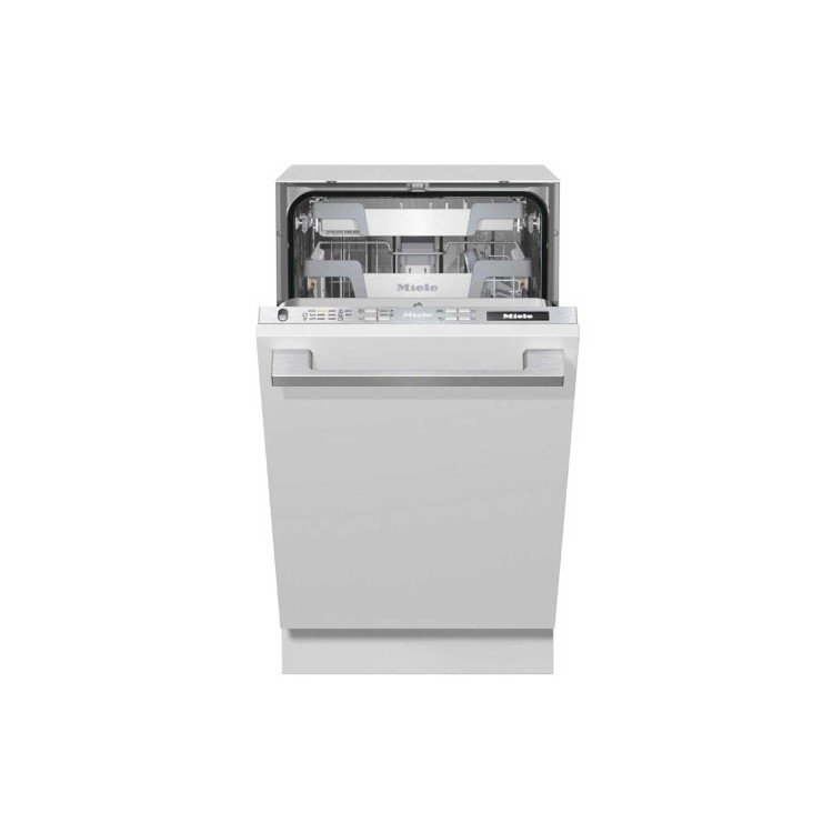 Miele Series 7000 Integrated Slimline Dishwasher - C-Rated, Silver control panel