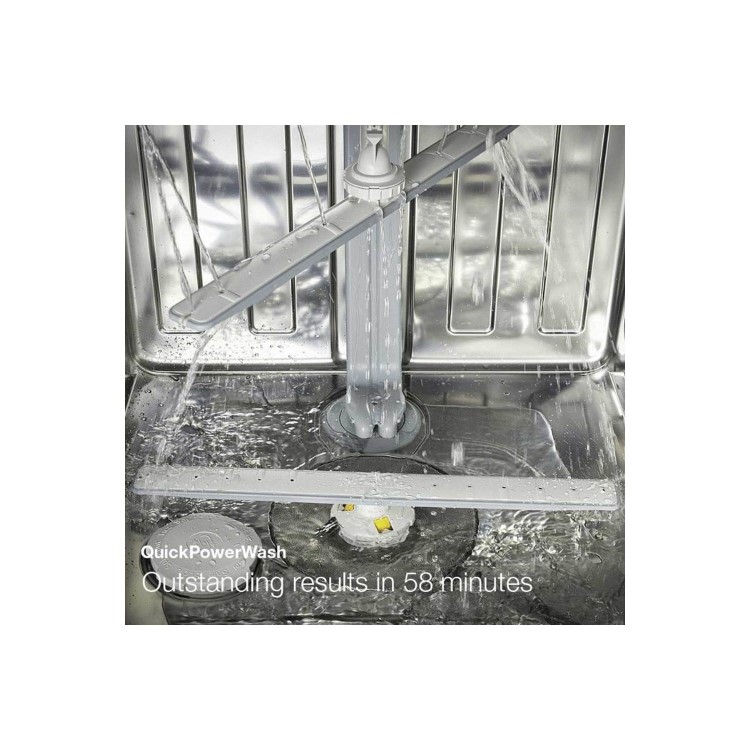 Miele Series 7000 Integrated Slimline Dishwasher - C-Rated, Silver control panel