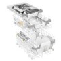 Miele Series 7000 Integrated Slimline Dishwasher - C-Rated, Silver control panel
