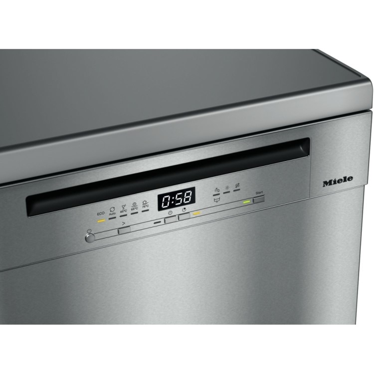 Miele Freestanding Dishwasher - QuickPowerWash A-Rated Stainless Steel