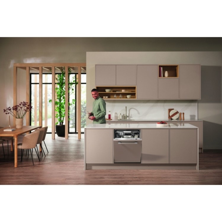Miele Integrated Dishwasher - QuickPowerWash A-rated Silver control panel