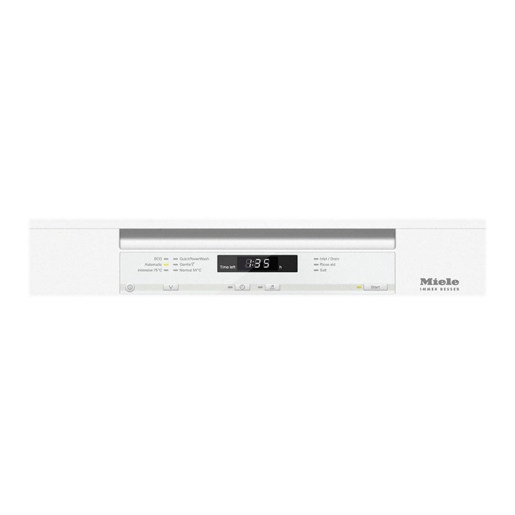 miele G6620SCwh 14 Place Freestanding Dishwasher - White