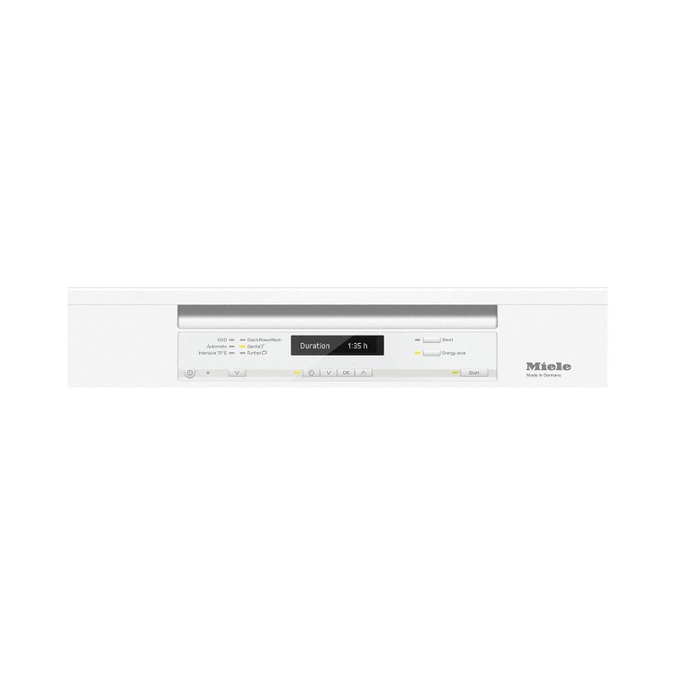 Miele G6730SCiwh 14 Place Semi-Integrated Dishwasher - White