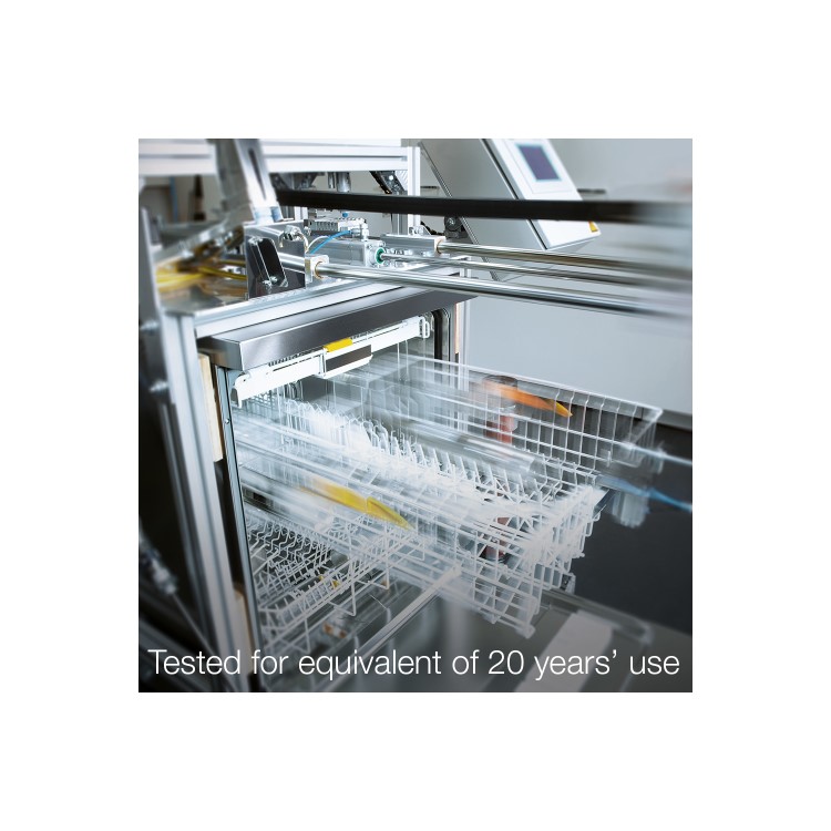 Miele G7100SCi 14 Place Semi-Integrated Dishwasher - White Control Panel