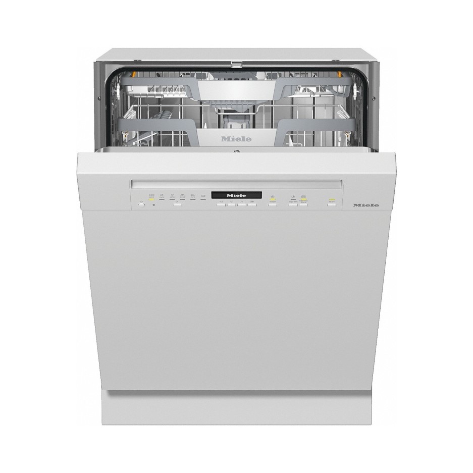 Miele G7100SCi 14 Place Semiintegrated Dishwasher White Control