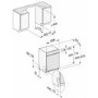 Miele G7100SCi 14 Place Semi-Integrated Dishwasher - White Control Panel