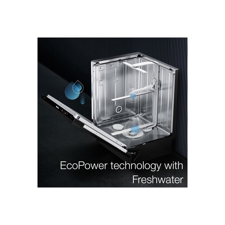 Miele G7100SCi 14 Place Semi-Integrated Dishwasher - White Control Panel