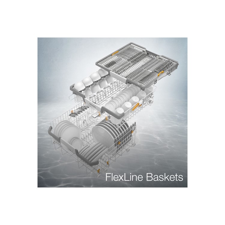 Miele G7315SCiXXLclst 14 Place A+++ AutoDos Semi-Integrated Dishwasher With 3D MultiFlex Cutlery Tray