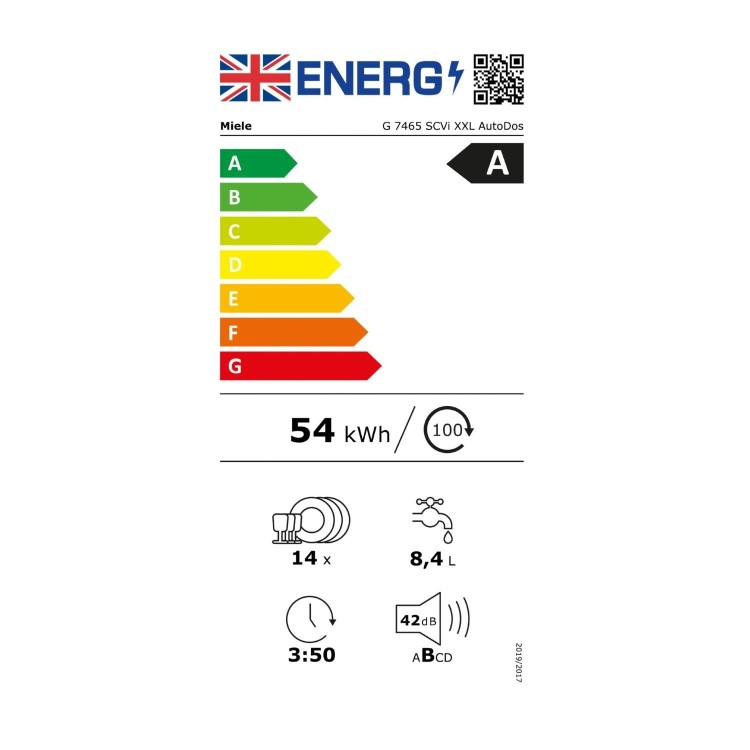 Miele 14 Place Settings Fully Integrated Dishwasher