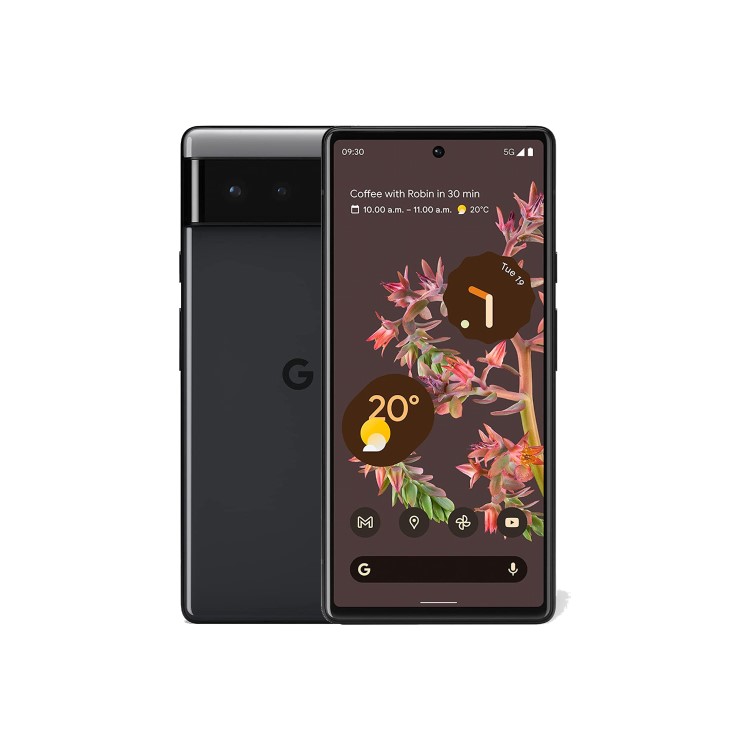 Google Pixel 6 128GB 5G SIM Free Smartphone - Stormy Black