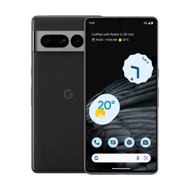 Google Pixel 7 Pro 128GB 5G SIM Free Smartphone - Obsidian Black