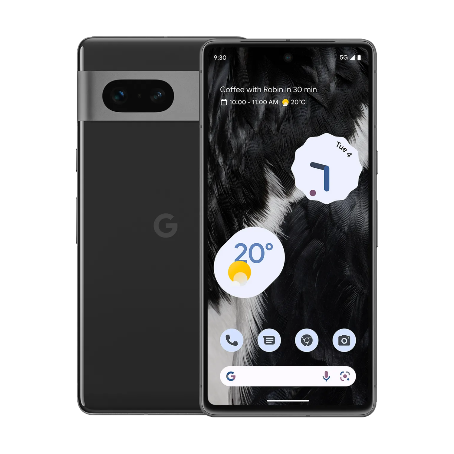 Google Pixel 7 128GB 5G SIM Free Smartphone - Obsidian Black Google Pixel 7 128GB 5G SIM Free Smartphone - Obsidian Black
