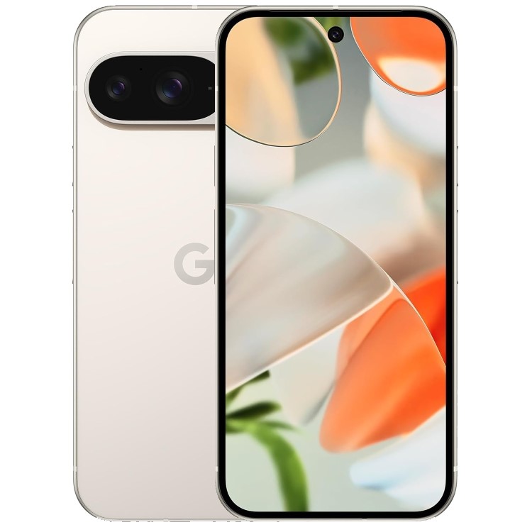 Google Pixel 9 Porcelain 6.3" 128GB 5G Unlocked & SIM Free Smartphone