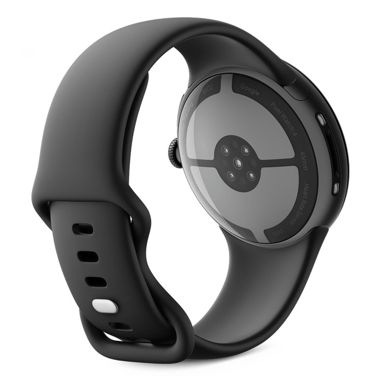 Google Pixel Watch 4 45mm Matte Black Aluminium Case with Obsidian Active Band WI-FI Smartwatch