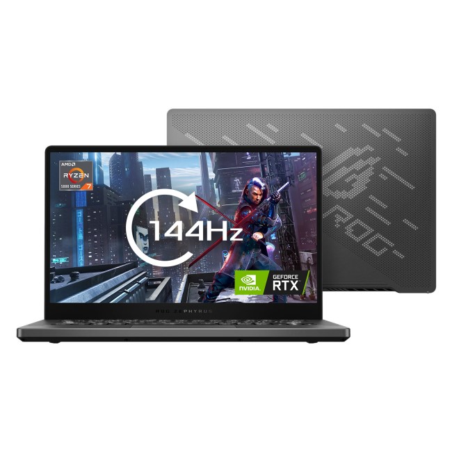 ASUS ROG Zephyrus G14 GA401QE Ryzen 7-5800HS 16GB 1TB SSD 14 Inch FHD 144Hz GeForce RTX 3050 Ti 4GB Windows 10 Gaming Laptop