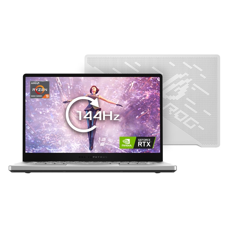 Refurbished Asus ROG Zephyrus G14 AMD Ryzen 9 5900HS 16GB 1TB SSD RTX 3060 14 Inch Windows 11 Gaming Laptop