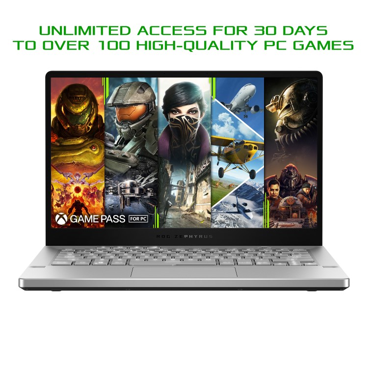 Refurbished Asus ROG Zephyrus G14 AMD Ryzen 9 5900HS 16GB 1TB SSD RTX 3060 14 Inch Windows 11 Gaming Laptop