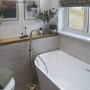 GRADE A1 - Freestanding Double Ended Back to Wall Bath 1700 x 800mm - Gable