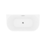 GRADE A1 - Freestanding Double Ended Back to Wall Bath 1700 x 800mm - Gable