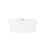 GRADE A1 - Freestanding Double Ended Back to Wall Bath 1700 x 800mm - Gable