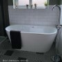 GRADE A1 - Freestanding Double Ended Back to Wall Bath 1700 x 800mm - Gable