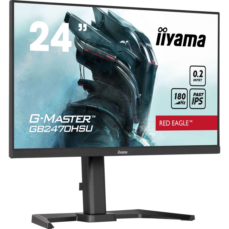 iiyama G-MASTER GB2470HSU 24" IPS Full HD 180Hz 0.2ms Gaming Monitor 