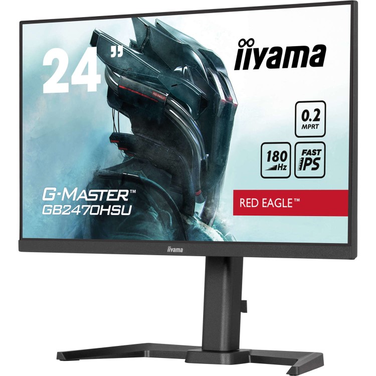 iiyama G-MASTER GB2470HSU 24" IPS Full HD 180Hz 0.2ms Gaming Monitor 
