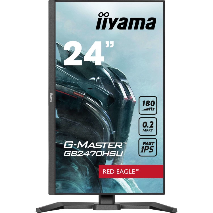iiyama G-MASTER GB2470HSU 24" IPS Full HD 180Hz 0.2ms Gaming Monitor 