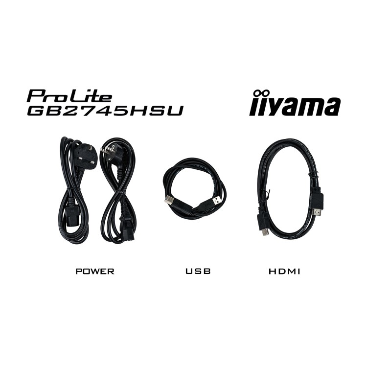 Refurbished iiyama G-MASTER GB2745HSU 27" IPS Full HD 100Hz 1ms Gaming Monitor