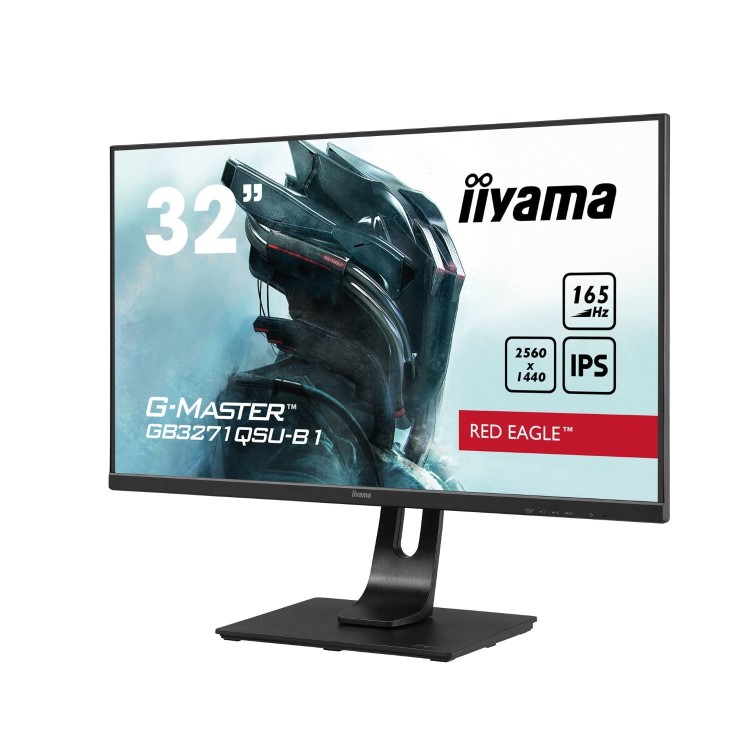 Iiyama G-MASTER Red Eagle 32" IPS WQHD 165Hz 1ms FreeSync Gaming Monitor
