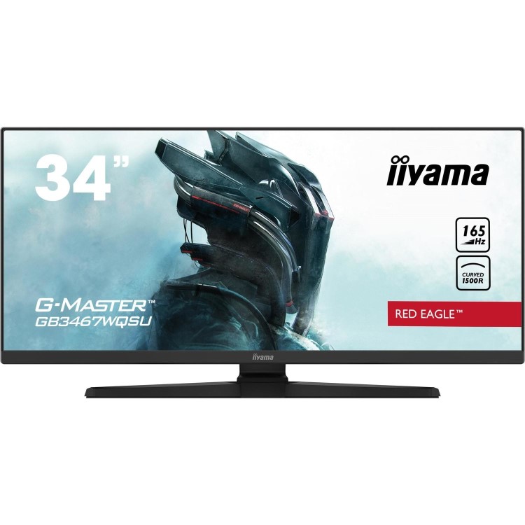 iiyama Red Eagle G-Master GB3467WQSU 34" WQHD165Hz Curved Gaming Monitor