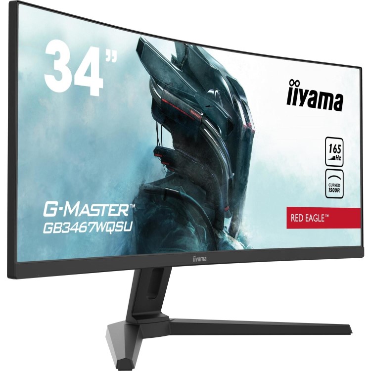 iiyama Red Eagle G-Master GB3467WQSU 34" WQHD165Hz Curved Gaming Monitor