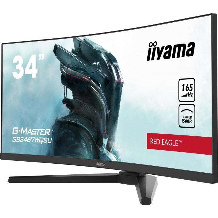 iiyama Red Eagle G-Master GB3467WQSU 34" WQHD165Hz Curved Gaming Monitor