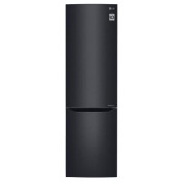 LG GBB60MCPFS 201x60cm 375L Freestanding Fridge Freezer - Matte Black
