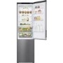 Refurbished LG NatureFRESH GBB62PZGCC1 Freestanding 384 Litre 70/30 Frost Free Fridge Freezer Silver