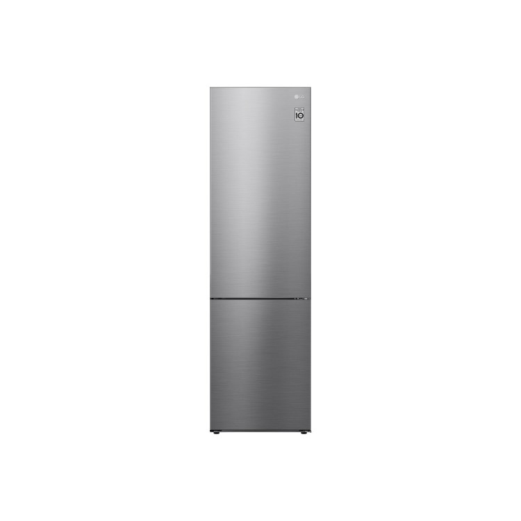 Refurbished LG NatureFRESH GBB62PZGCC1 Freestanding 384 Litre 70/30 Frost Free Fridge Freezer Silver