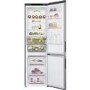 Refurbished LG NatureFRESH GBB62PZGCC1 Freestanding 384 Litre 70/30 Frost Free Fridge Freezer Silver