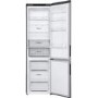 Refurbished LG NatureFRESH GBB62PZGCC1 Freestanding 384 Litre 70/30 Frost Free Fridge Freezer Silver