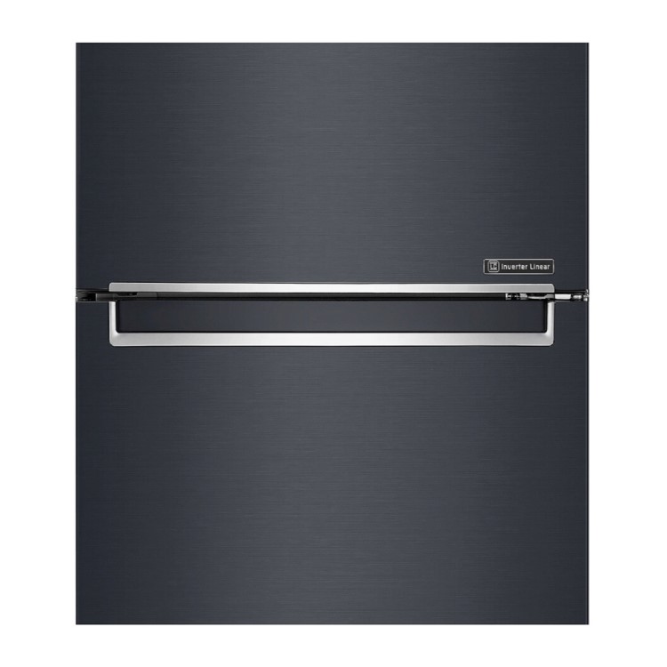 LG 340 Litre 70/30 Freestanding Fridge Freezer - Matte Black 