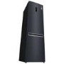 LG 340 Litre 70/30 Freestanding Fridge Freezer - Matte Black 
