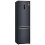 LG 340 Litre 70/30 Freestanding Fridge Freezer - Matte Black 
